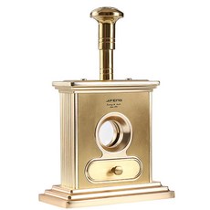 Dxon 시가 커터 시가 특별 한 바탕 화면 절단 나이프 스테인레스 스틸, Gold, 1개