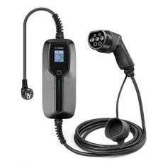 EV 충전기 전기 자동차 충전 박스 유형 2 케이블 전환 가능 10/16A IEC 62196-2 EVSE, 1개