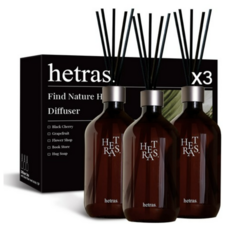 헤트라스 프리미엄 대용량 500ml 5개 선물세트 디퓨저