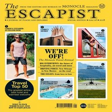 과월호 Monocle The Escapist No.8