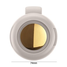미니 클립 선풍기 걸이식 목 허리 소녀 전기 공기 냉각 선풍기 900mah USB 리프리스 3 단 휴대용 냉각기 1-3, White 2, 1개