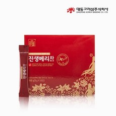 진생베리차 50포x2박스 진생베리농축액 인삼열매차, 150g, 50개입, 2개