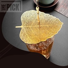 더픽에브리띵 나뭇잎 모양 차거름망 홍차거름망, 실버
