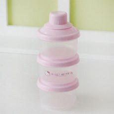헬로키티3단분유용기