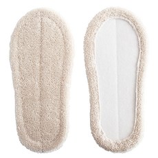 필굿리빙 극세사 청소슬리퍼 리필, 아이보리, 1개