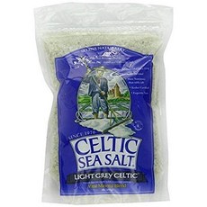 셀틱 씨솔트 라이트 그레이 셀틱 코어스 씨솔트 천일염 1lb(453g) 2팩 Celtic Sea Salt Light Grey Celtic Coarse Sea Salt