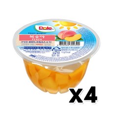 Dole 돌 후룻볼 망고컵 디저트간식 113g x 4개