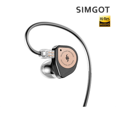 Simgot EW 100P 심갓 3.5mm 2핀 케이블 분리형 다이나믹 이어폰