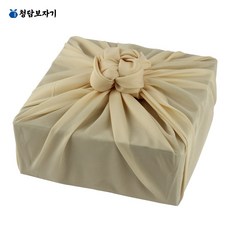 청담보자기 무광 폰지 보자기 소형 73cm, 10개, 아이보리