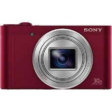 SONY 소니 디지털 카메라 DSC-WX500 광학 30 회 줌 18.2 백만 픽셀 레드 사이버 샷 RC