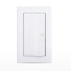 화장실스위치 전등스위치 1구 전기스위치교체 전원 흰색, 1개