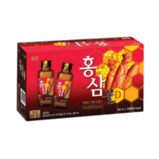 웅진 홍삼꿀D 드링크, 100ml, 50개