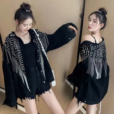 지컷트위드자켓
