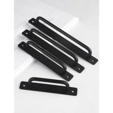 터닝도어 현관문구멍 샷시손잡이교체 도어 핸들 문 손잡이 서랍장 찬장 미닫이문 스테인리스, 옵션04