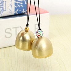 띵샤 가게 주인 벨 무선 초인종 문 열기 바람 종소리 나무 종 입구 경고 걸이 장식 차임벨, 1개