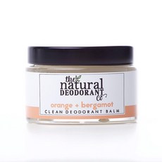 The Natural Deodorant Co 오렌지 앤 베르가못 클린 데오드란트 밤 55g, 1개