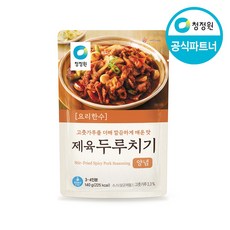 청정원 요리한수 제육두루치기양념140gx10개, 단품, 140g, 10개