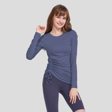 안다르 본사 모달 셔링 롱슬리브_헤론퍼플_(AJFLS-13LVD)