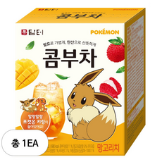 담터 포켓몬 콤부차 망고리치, 5g, 40개입, 1개