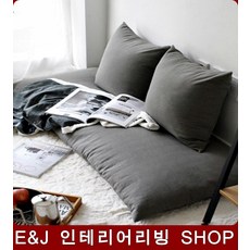 바이오워싱 100%린넨 빅박성커버 따뜻한느낌식탁보, 목화방석솜, 단일색상