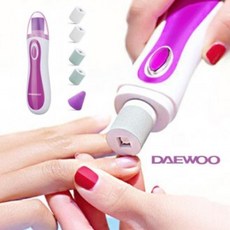 ZQS503849셀프/네일아트/손톱/발톱/대우 전동 손톱정리기/셀프네일/각질제거기/뒷꿈치각질