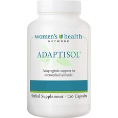 Adaptisol - Natural relief for the most common symptoms of adrenal fatigue 120 Capsules, 1개, 20정 - 모스트커먼