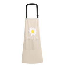 우쥬 업소용 식당 주방 앞치마 1개, 블랙