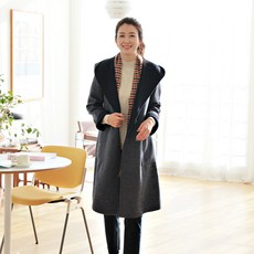 6026 시스템 후드 핸드메이드 코트