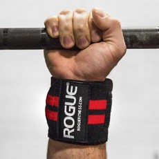 헬스스트랩 로그피트니스 손목 보호대 ROGUE WRIST WRAPS 12인치 B red p13