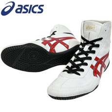 아식스 Asics 복싱화 레슬링화 PRIME ATTACK 오리지널 디자인 화이트 레드 A540