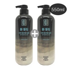 리엔 물들임 새치커버 샴푸 자연갈색, 550ml, 2개