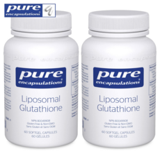 Pure Encapsulations 퓨어 인캡슐레이션 리포소말 글루타치온 소프트젤 60정 (2개월분) Liposomal Glutathione, 2개
