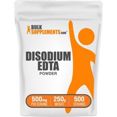 BulkSupplements.com 이나트륨 EDTA 파우더 250g 8.8온스, 1개 - edta