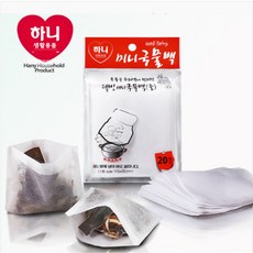 하니 미니국물백 중, 20개입, 3개