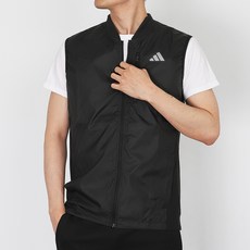 아디다스 조끼 WIND.READY 오운 THE RUN VEST 검정 조끼