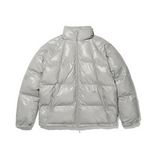 [브라운브레스] TAG SHORT PUFFER - GREY
