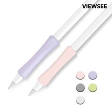 [바보사랑]애플펜슬1세대 2세대 실리콘 그립 홀더 케이스, 1개, 애플펜슬2세대/그립홀더(실리콘)ㅣ아보카도