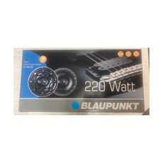 블라우풍트 220 W GTx 663 DE 3-Way Triaxial 시스템 Car 스피커 6.5” 165mm