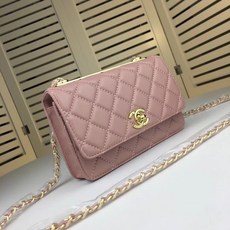 (샤넬.CN) woc 웰스 백 핑크