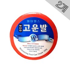 웰빙헬스팜 고운발크림 100g/고운발/풋/케어/관리/보습/크림, 1개입, 2개, 100g