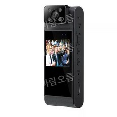 바디캠 휴대용 미니 카메라 액션 캠 1080P, 메모리 없음, 바디캠 와이파이 지원 안함