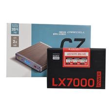 [블랙박스+보조배터리 패키지 ]파인뷰 LX7000파워 + 케어셀CZ12A, 64G패키지