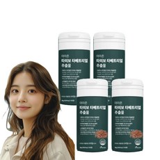 타히보 추출물 정 100% 브라질 아마존 타이보 껍질 식약처 HACCP 인증, 4개, 60정