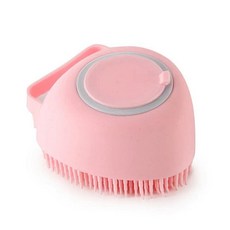 실리카 목욕 강아지 그루밍 욕실 장갑 고양이 애완 동물 브러시 분무기 안전 다기능 마사지, 1개