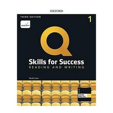 Q Skills for Success: Reading and Writing 1 Student Book (with Online Practice), Oxford, Q Skills for Success: Readin.., Sarah Lunn(저),Oxford..