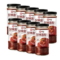 CJ 백설 닭볶음탕양념, 290g, 9개