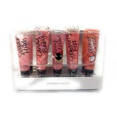 Victoria's Secret Gloss for Days Flavored Lip Gloss Set of 5 with Carrying Case