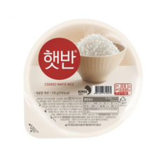 햇반 즉석밥, 210g, 36개