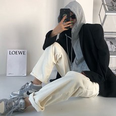 임부 여성 가을 옷 두꺼운 기모 융 캐쥬얼 슬림핏 와이드 루즈핏 드롭 드레이프 끌다 지장