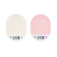 드레텍 2KG 주방저울 전자저울 이유식 저울 KS-234, KS-234WT(화이트), 1개